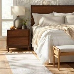 Texture Border Stripe Rug Cream/Silver Gray - Hearth & Hand with Magnolia